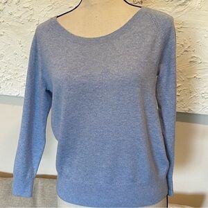Everlane Womens Cashmere Crewneck Sweater Light Blue NWT SZ XXS
